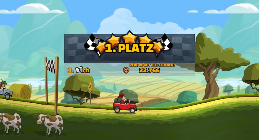 Hill Climb Racing 2 Walkthrough Lösung und Tricks