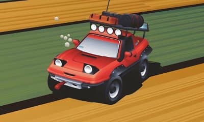 Drive Rally: Retro-Rennspiel für Apple iOS erhältlich