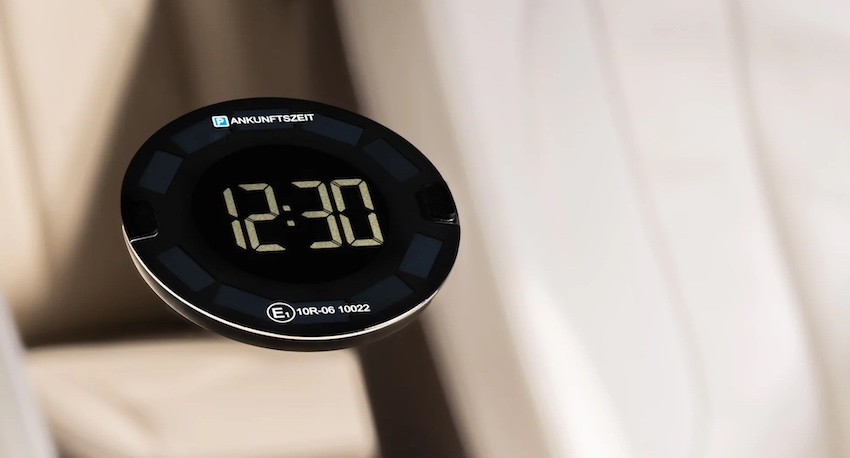 Ooono P-Disc No3: Elektrische Parkscheibe mit Solar im Angebot