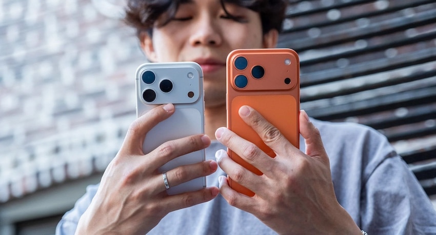 Smartphones: Apple führte 2025 globalen Markt an