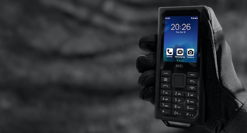 HMD Terra M: Outdoor-Feature-Phone mit Threema