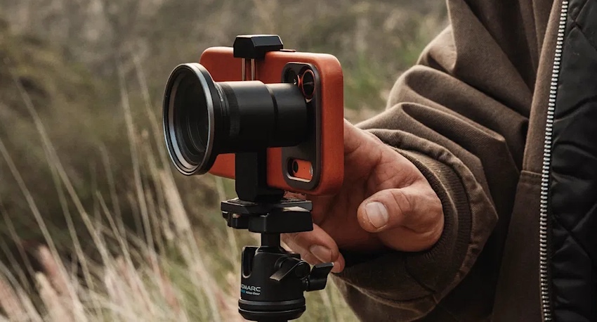 Sandmarc: 72-mm-Tetraprismenobjektiv für iPhones erhältlich