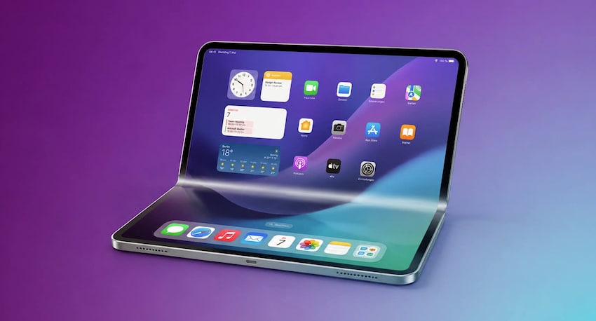 Apple: Erste Informationen zum faltbaren iPad aufgetaucht
