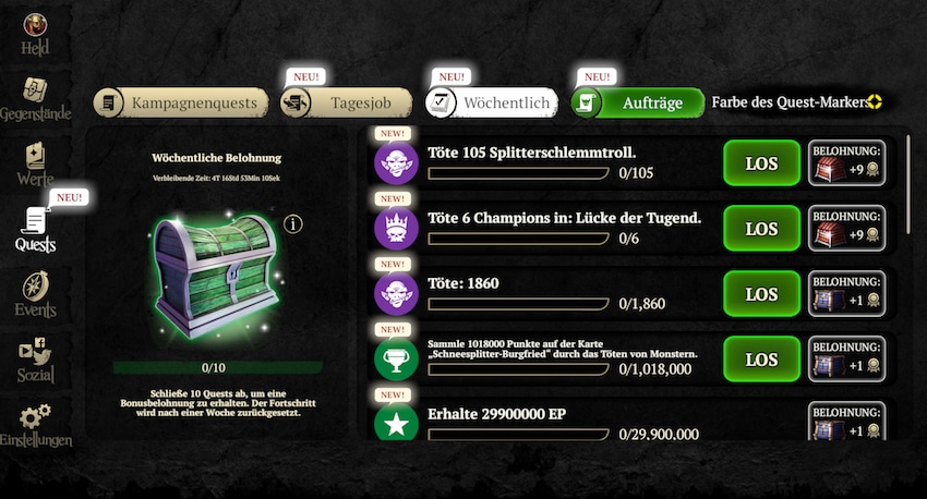Evil Lands Update 4.2.0 im Detail vorgestellt