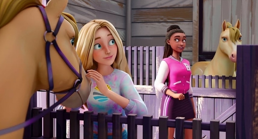 Barbie: Auf zur Pferderettung im App Store von Apple erhältlich