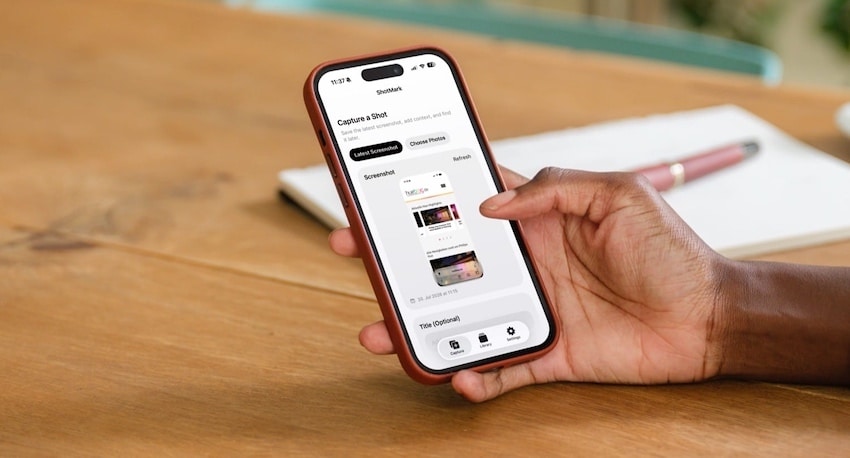 ShotMark: iPhone-Screenshots mit Notizen versehen