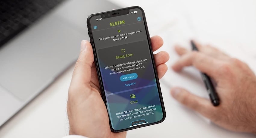 Steuererklärung übers Handy: Mein Elster+