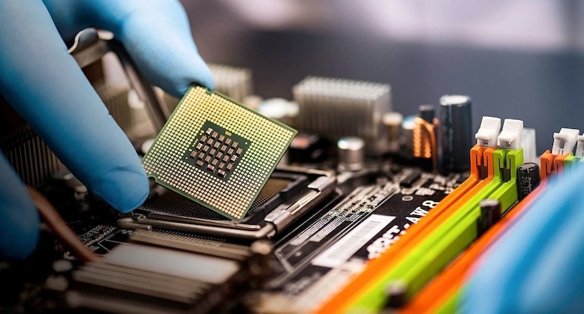Technische Anforderungen an Gase in der Mikrochip-Produktion