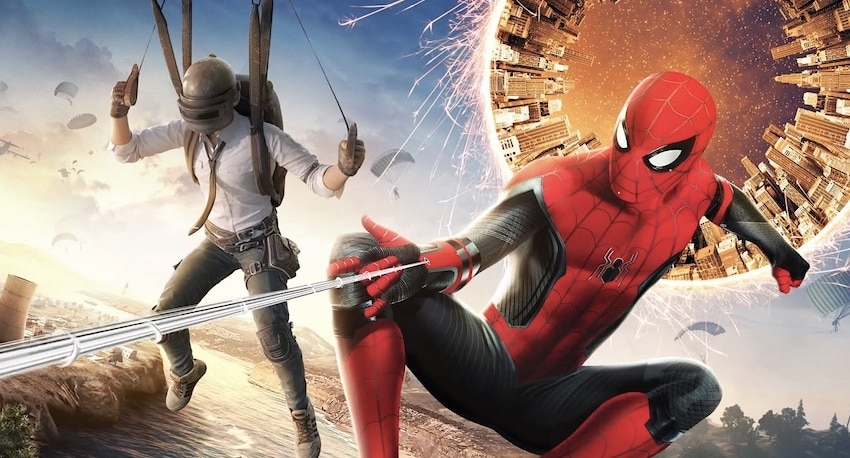 PUBG Mobile: Spider-Man schwingt sich in die Schlacht
