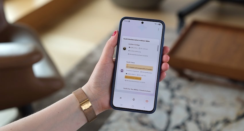 REWE: Lebensmittel über bekannte Liefer-Apps bestellen