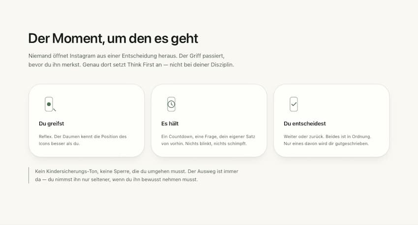 Think First: Social-Media bewusst nutzen und gesund bleiben