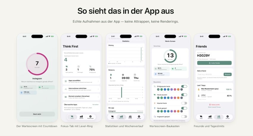 Think First: Social-Media bewusst nutzen und gesund bleiben